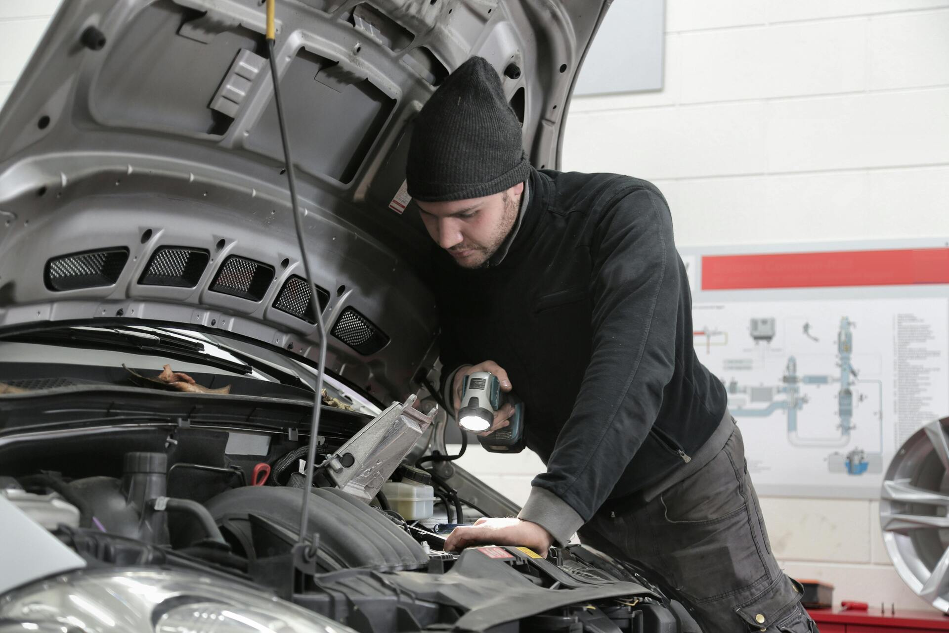 Mekanik Motor Arızalı Araç